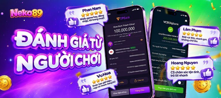 Banner sự kiện: Đánh giá từ người chơi