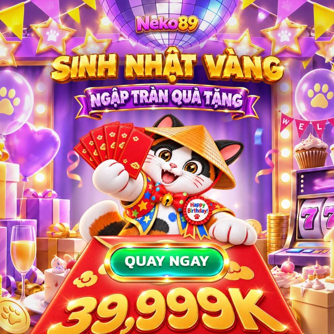 Banner sự kiện: Sinh Nhật Vàng ngập tràn quà tặng, 39,999K